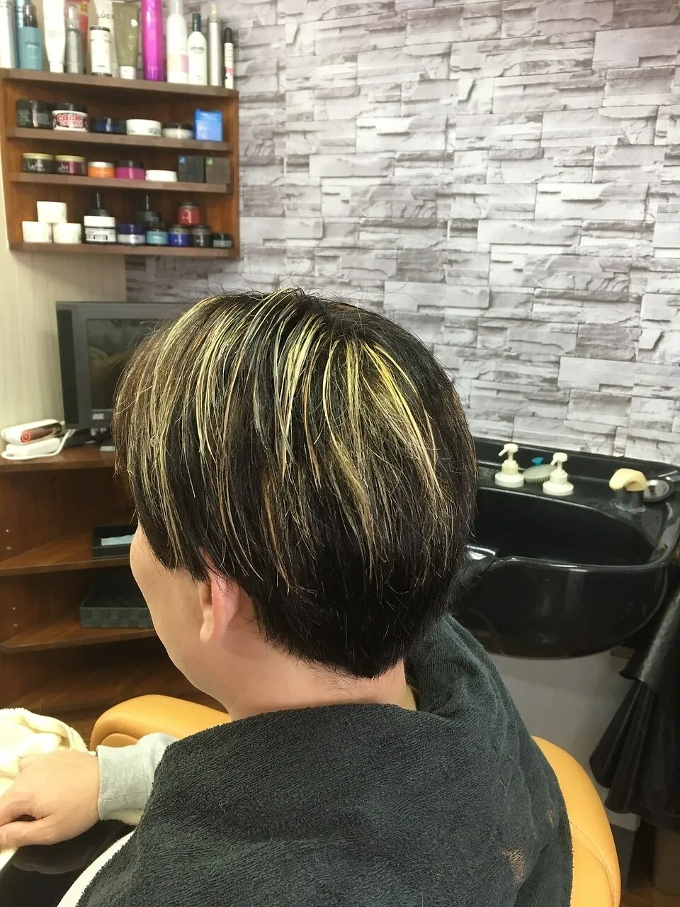 メンズメッシュスタイル