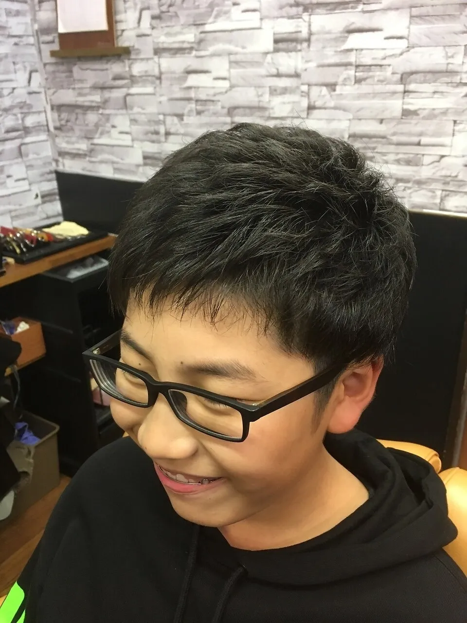 くせ毛風アイロンパーマ